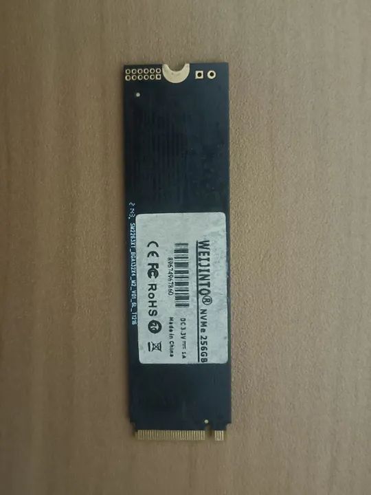 Nvme 512GB PCIe 2x 256GB - Foto 2