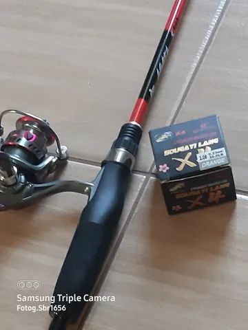 Kit de pesca ultra Light nos ingleses  - Foto 4