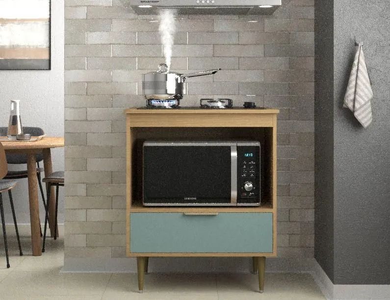 Balcão Cooktop 4 bocas Armários e GuardaRoupas Sítio Cercado