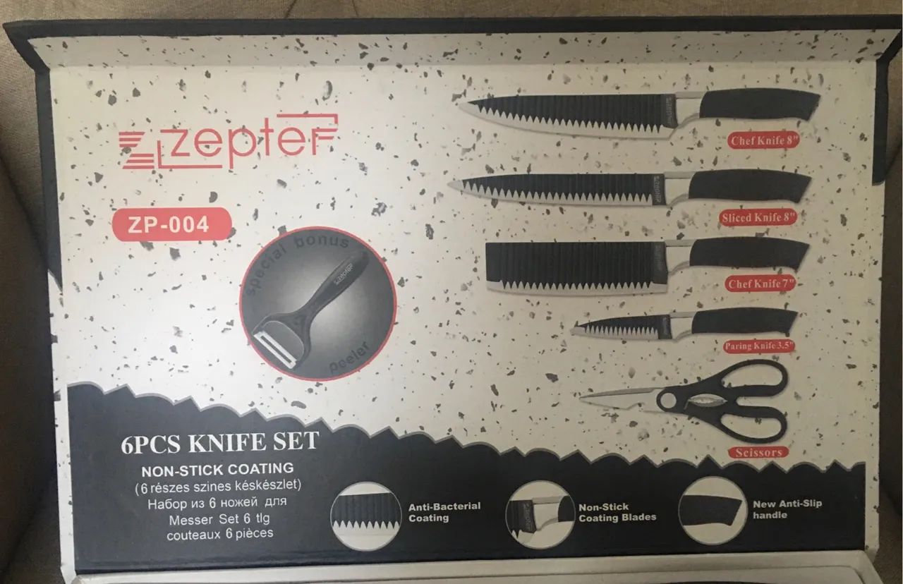 Conjunto 6 peças de corte - Kit churrasco - Foto 4