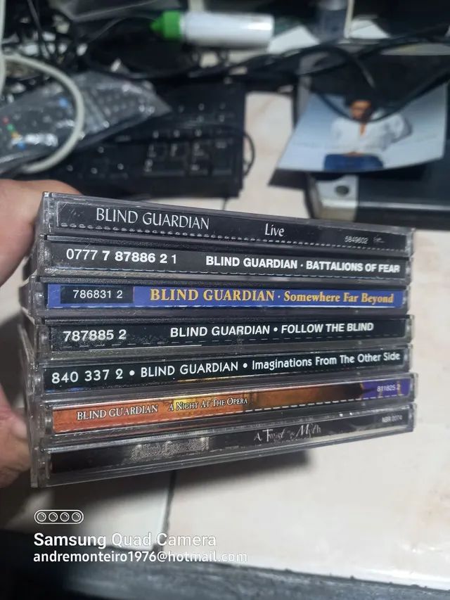 Lote de CDs blind guardian 