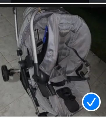 Carrinho passeio ! Cadeira alimentação e de carro p segurança baby - Foto 3