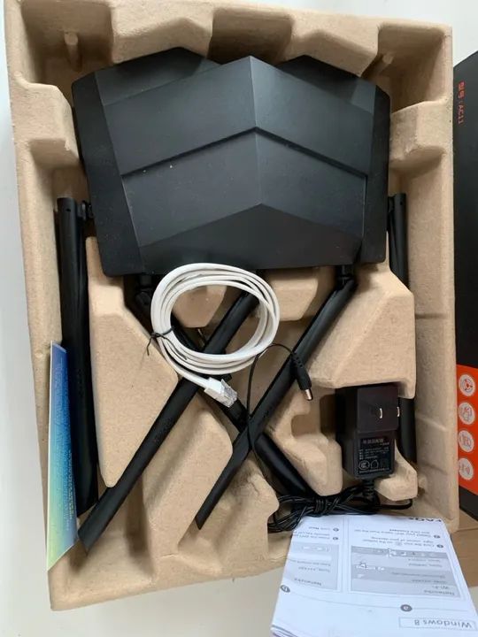 Roteador Tenda Ac11 Gigabit Ac 1200 1167 Mbps 5 Antenas T - Foto 4