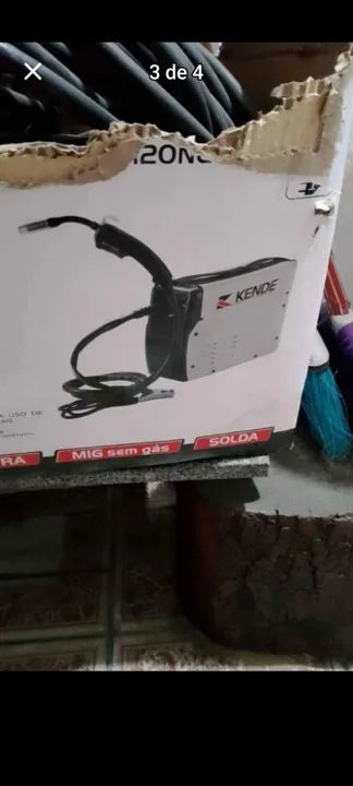 Máquina de solda mig Kendi sem gás  - Foto 3