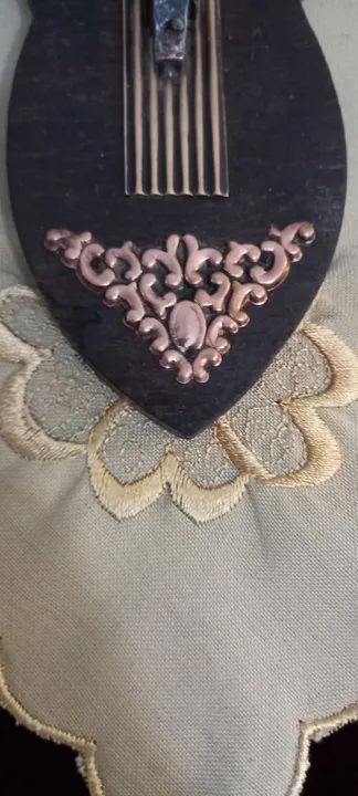 Antigo Cristo De Metal E Madeira - 2 - Foto 6