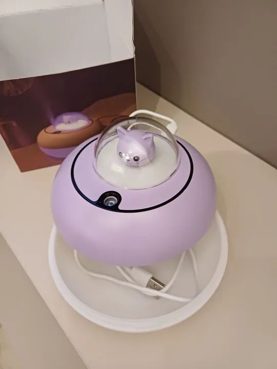 Umidificador de ar portátil gatinho - Foto 4