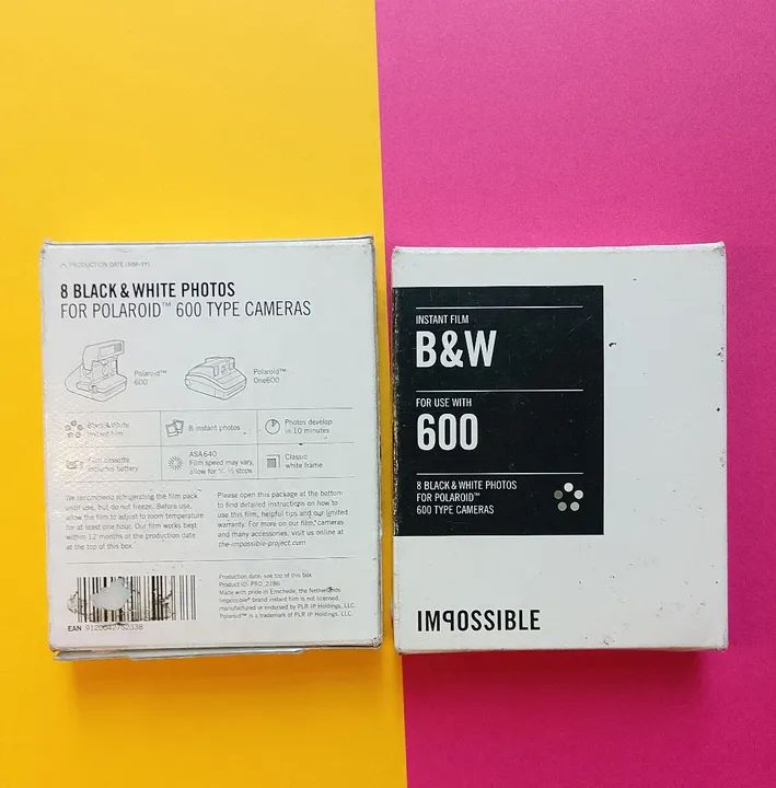 Filme Polaroid IMPOSSIBLE Black & White - Foto 2