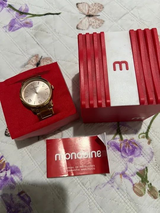 Relógio feminino Mondaine