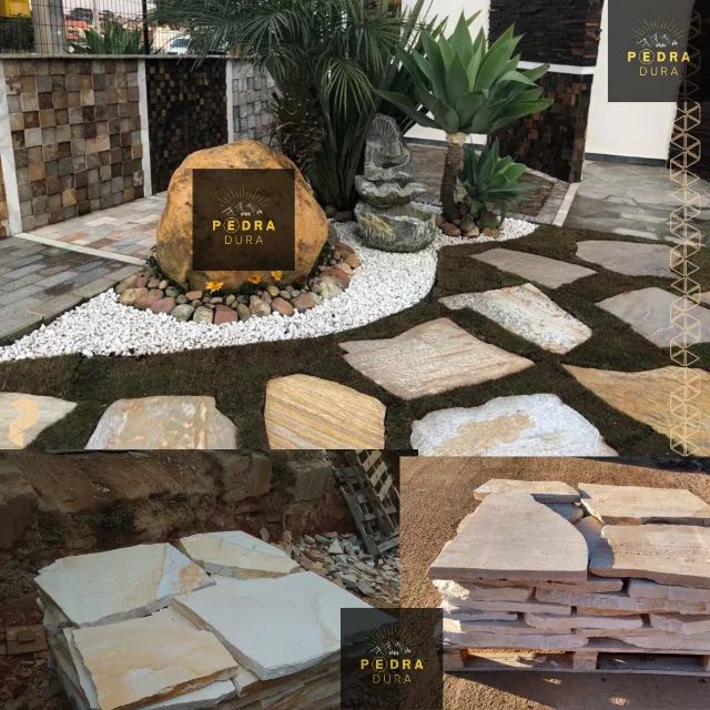 Lajão São Tomé para Jardins - Pedra São Tomé Legitima  - Foto 3