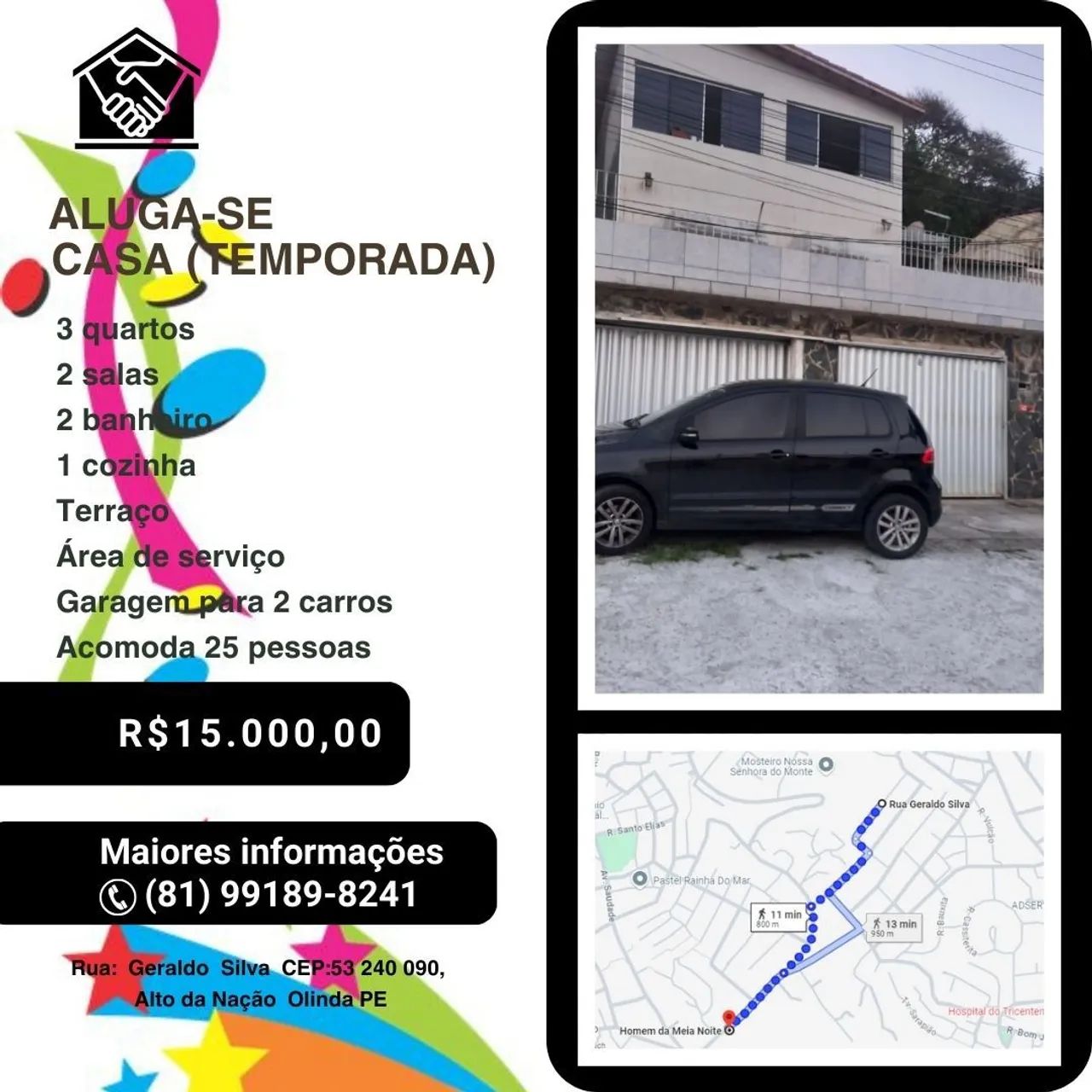 5 dias de Carnaval/ aluguel por temporada. - Foto 3