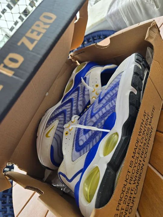 Tênis Nike Air Max 97 Azul e Branco - Foto 5