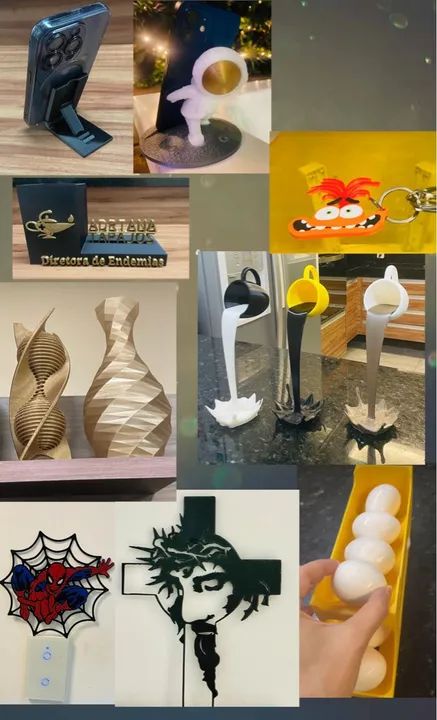Impressão de objetos e outros em 3D - Foto 5