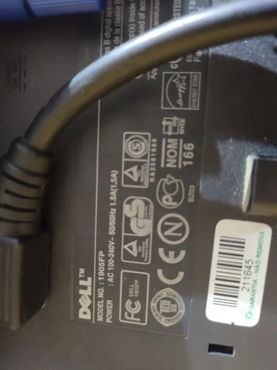 Monitor Dell 19 Pol VGA e DVI  - Foto 3