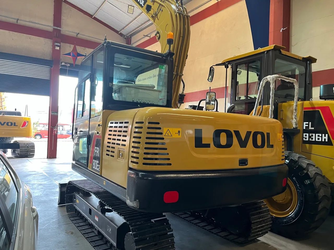 Escavadeira Lovol  FR-80E2, 8 toneladas - Foto 5