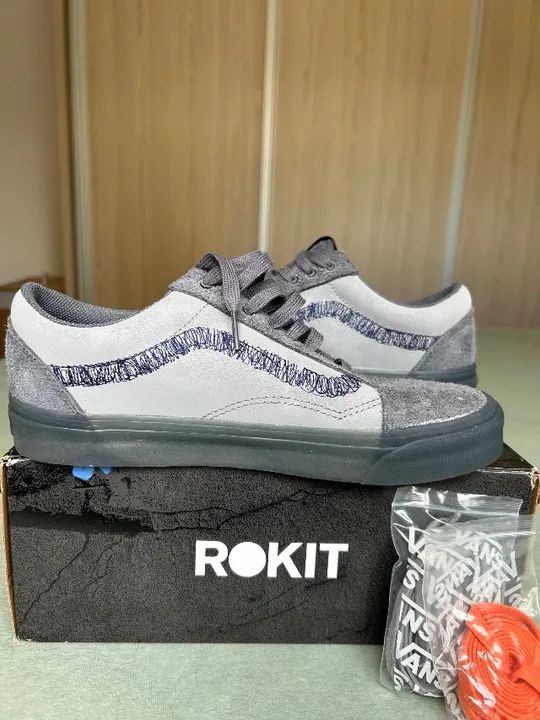 TÊNIS VANS OLD SKOOL 36 DX WS ROKIT TRANSLUCENT BLACK - Foto 3