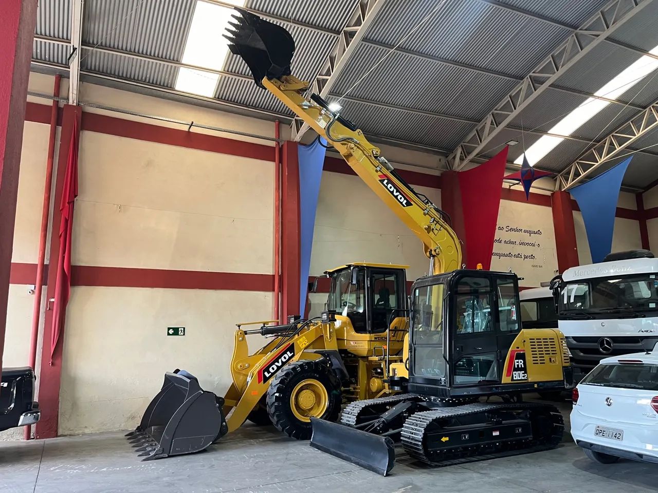 Escavadeira Lovol  FR-80E2, 8 toneladas - Foto 2