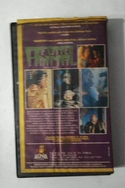 FITA VHS - Fome Animal (1992) - Terror de Peter Jackson - Foto 2