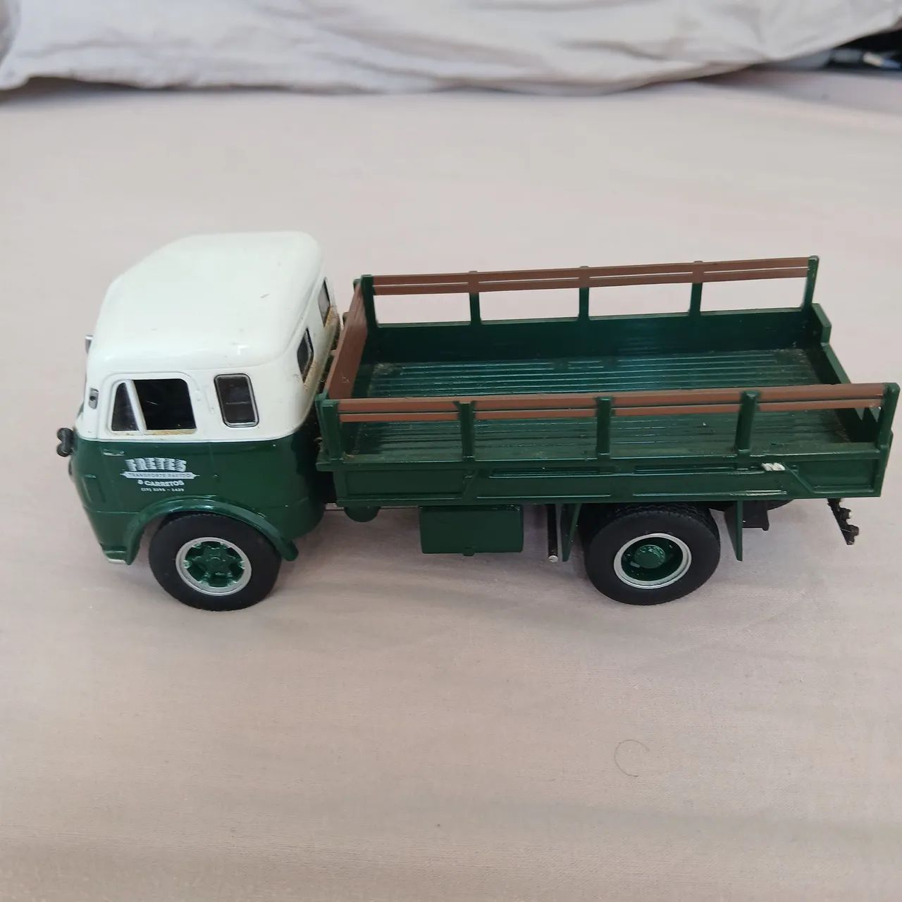 Miniatura Caminhão Fnm D-9500 Brasinca Transporte Ed 3<br>