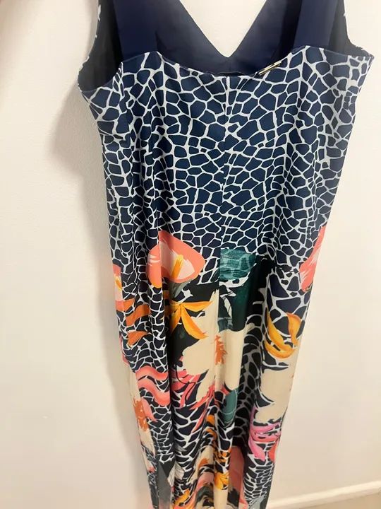 Vestido estampado longo  - Foto 2