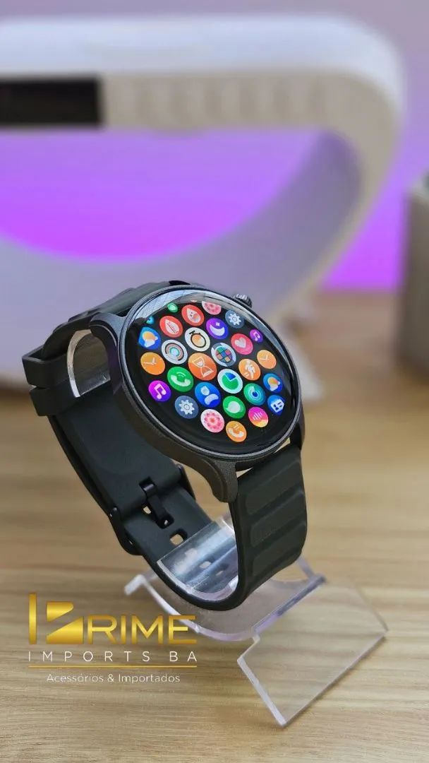Smartwatch Zeblaze Btalk 3 Pro Amoled 1,43" - Notificações de Aplicativos - Novo 