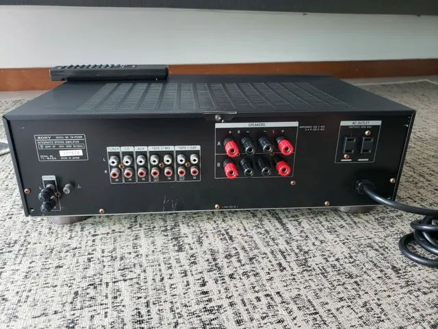 Amplificador integrado Sony TA-F510R Japonês 100v - Aparelhos de