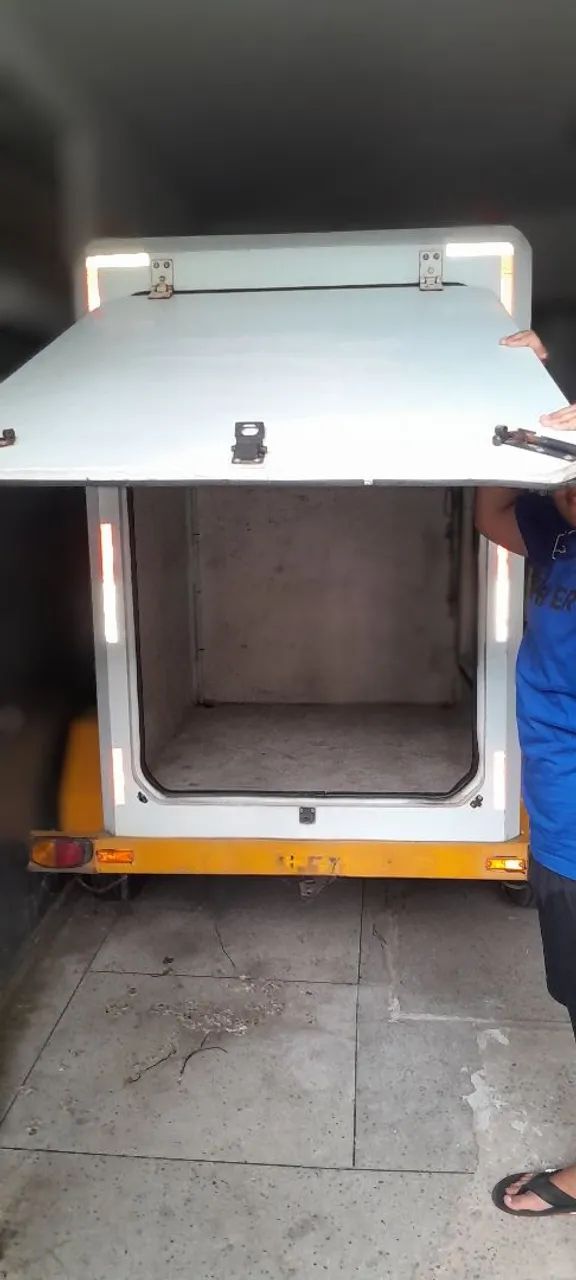 Carretinha reboque fechado  - Foto 6