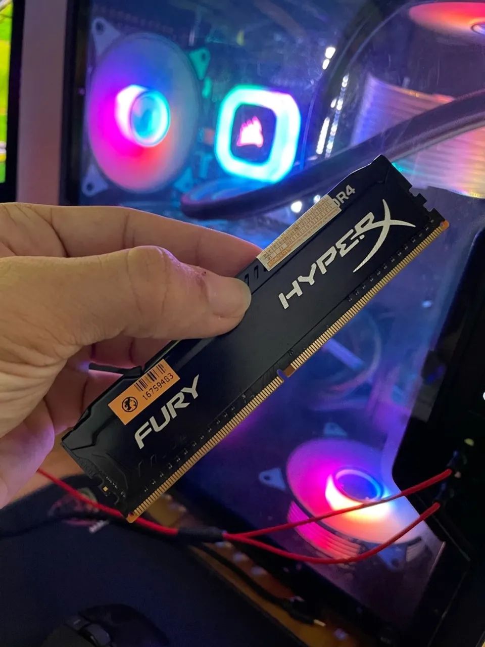 Memória RAM HyperX Fury DDR4 8GB