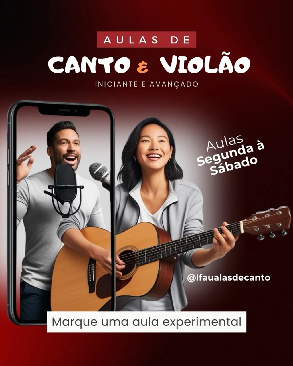 Aula Canto e Violão