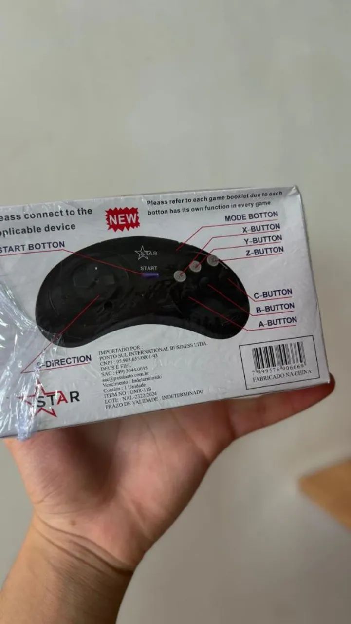 Controle Mega Drive!! - Foto 2