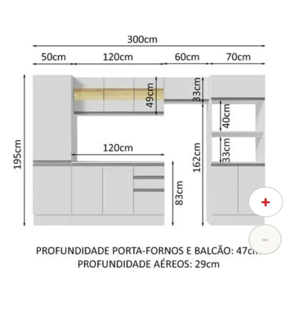 Cozinha Modulada Completa 