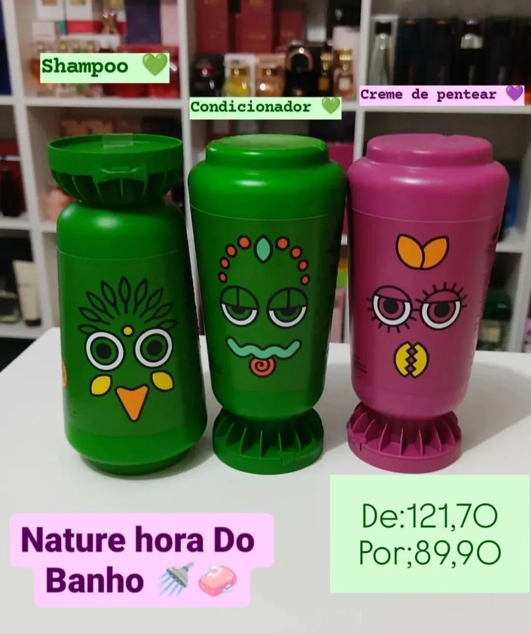 Kits Natura e Nature em promoção