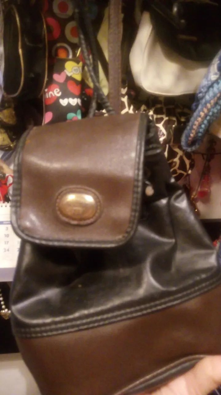 bolsa mochilinha de uma alça