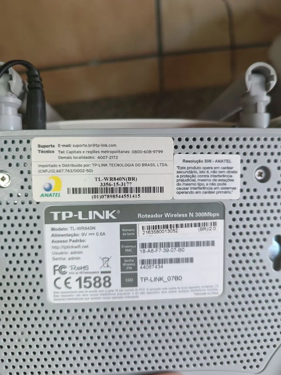Roteador TP-Link Wi-Fi 300Mbps - Foto 2
