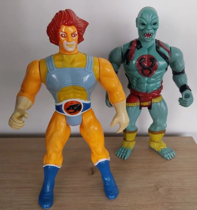 Thundercats Lion e Mumm-Ra 
