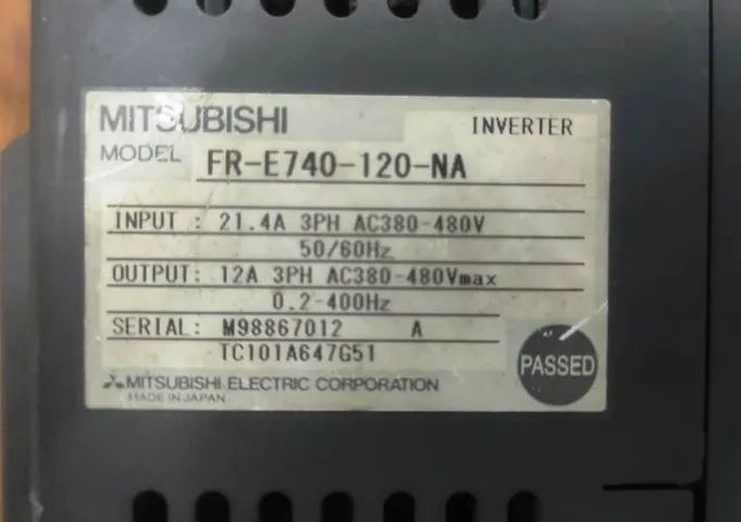 Inversor de frequencia Mitsubishi FR-D740-120-NA - Foto 2