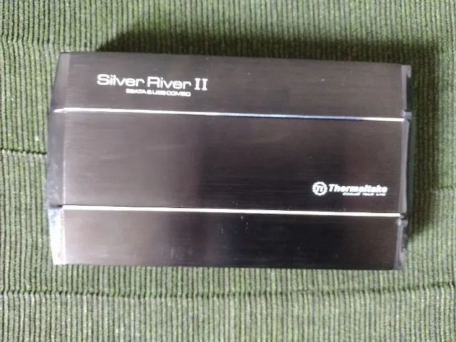 HD externo 500Gb com CaseThermaltake Silver River II Aluminum  3.5 polegadas Black USB 2.0