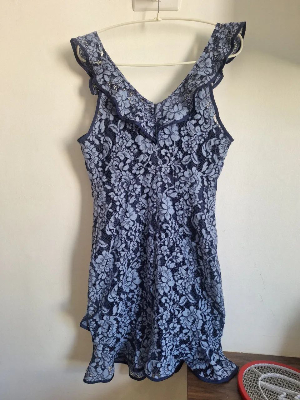 Vestido tubinho com renda - Foto 2