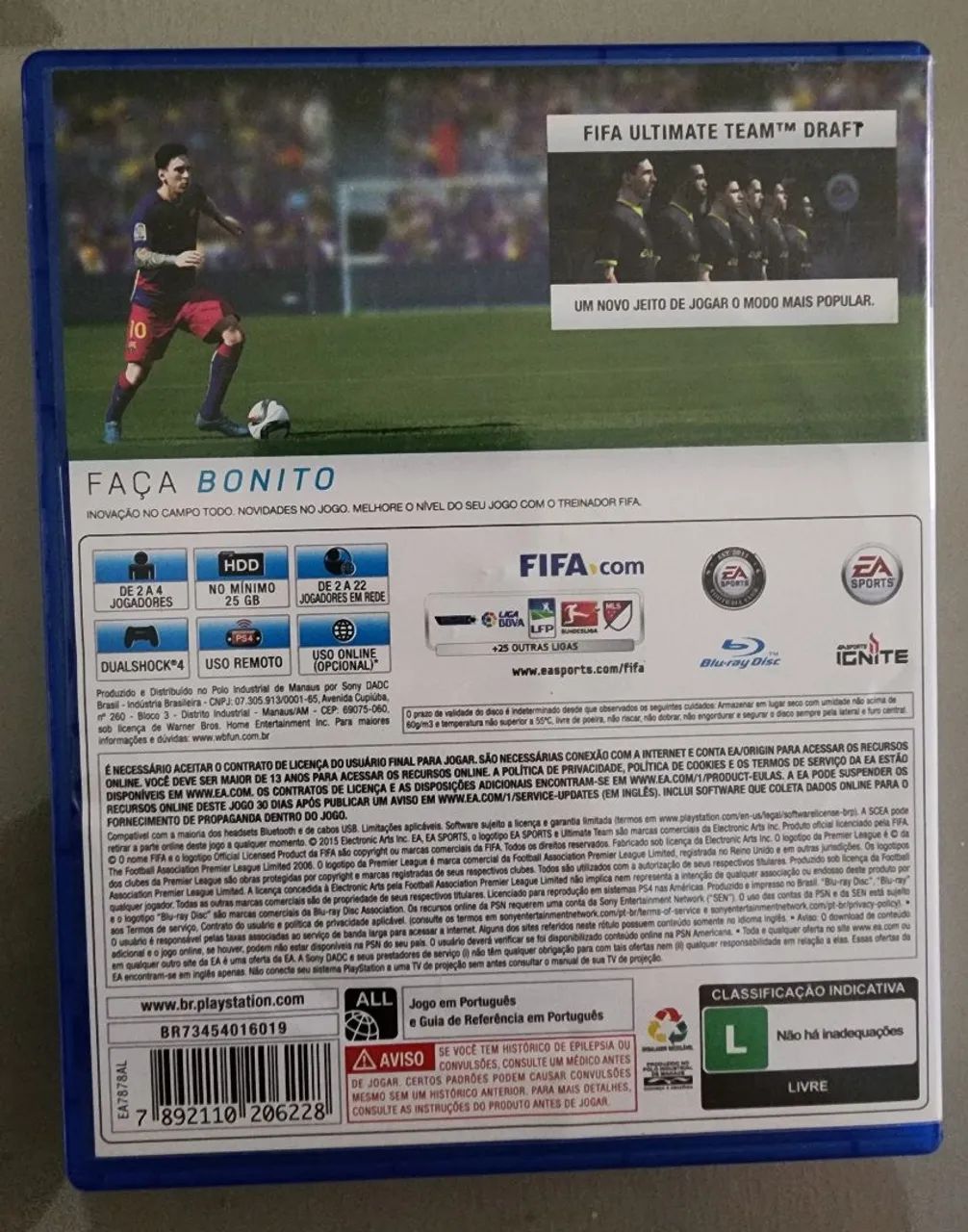 Fifa 16 Ps4 mídia física  - Foto 3