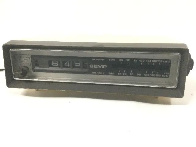 radio relogio antigo semp  - Foto 2