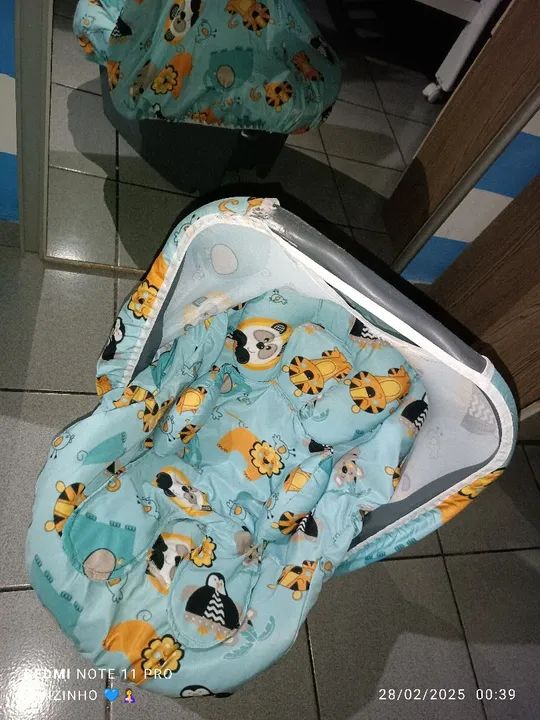 Bebê Conforto com Capa de Proteção - Foto 6