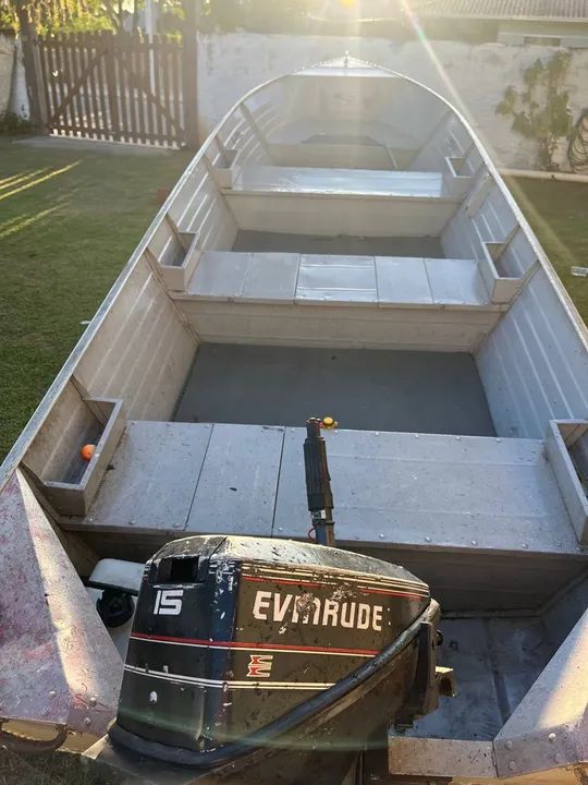 Barco de alumínio  - Foto 3