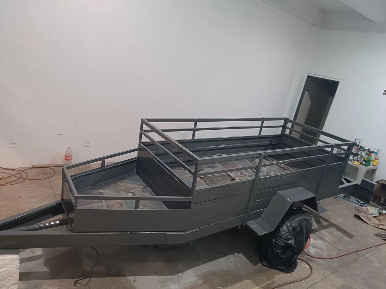 Carretinha para caminhonete  - Foto 2