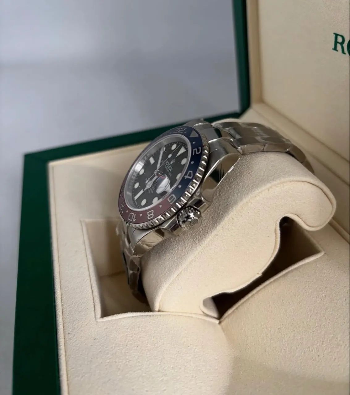 Relógio Rolex GMT-Master II Pepsi Clean - Foto 3