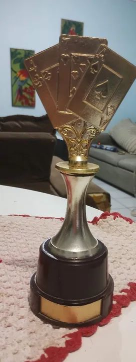 Troféu de Cartas de Poker
