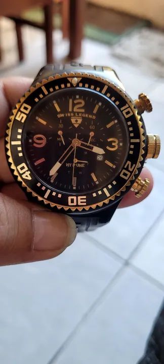 Relógio Masculino Swiss Legend - Novo
