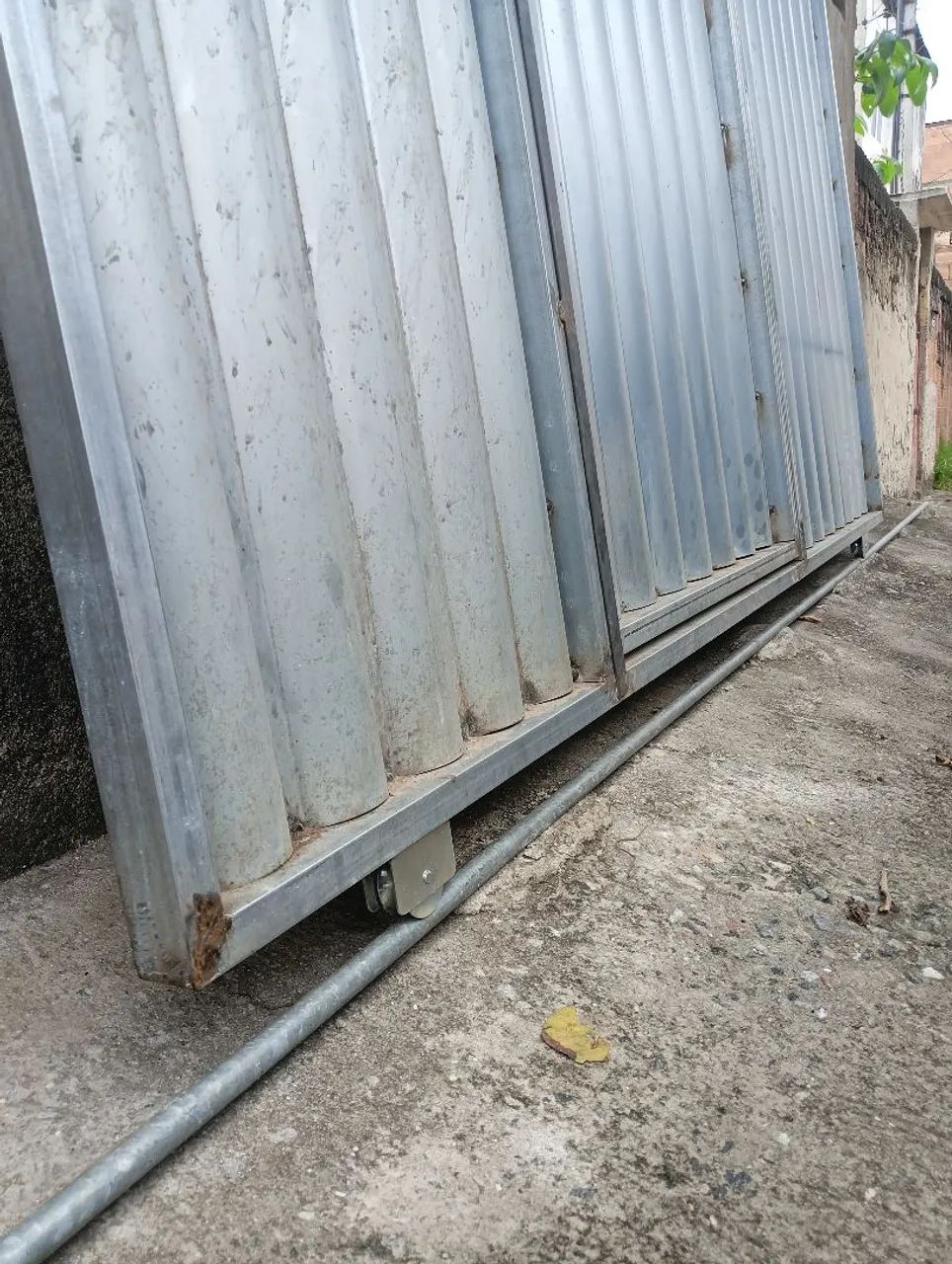 Portão de aço galvanizado 2,60x2,1064840812882947122