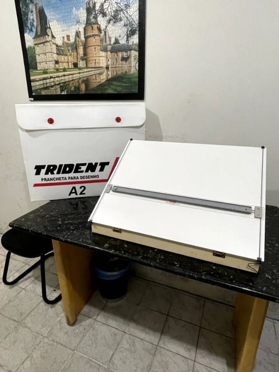 Prancheta Trident completa para desenho - A2