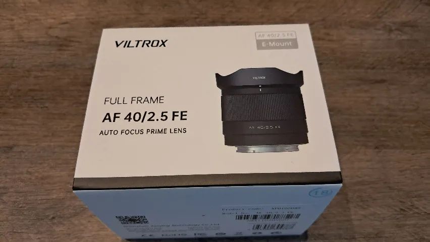 Viltrox AF 40mm F/2.5 FE Lens for Sony Full-Frame (Compatible with APS-C), Brand New – Sealed