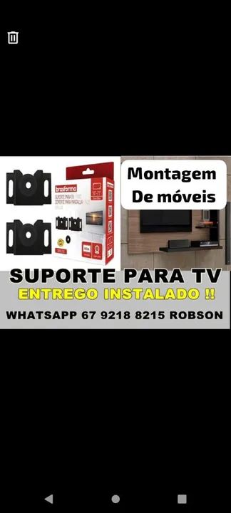 Suporte para TV - Entrega e instalação inclusas!
