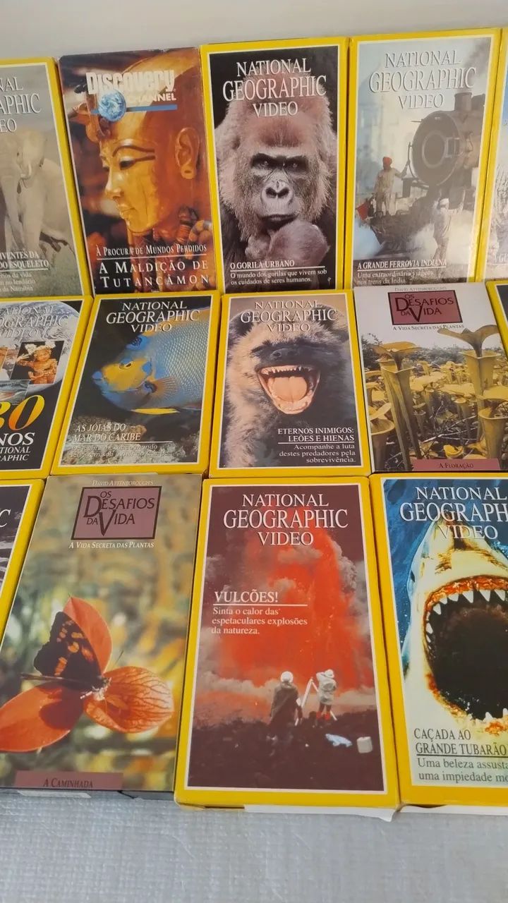 Coleção de VHS National Geographic - Foto 2
